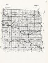 Traill County, North Dakota State Atlas 1961